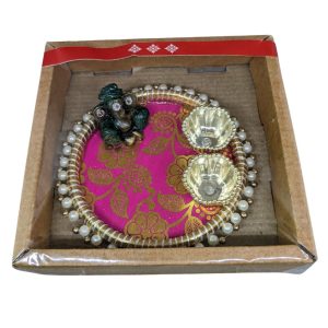 Handmade-mdf-puja-thali-with-Ganesha-idol-BH-1081-2.jpg